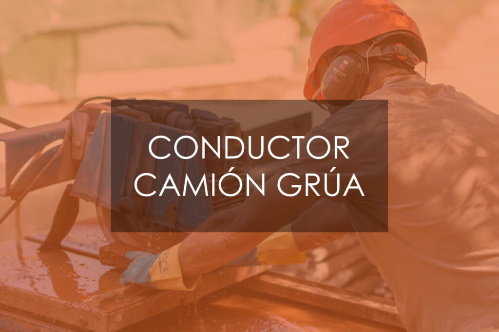 Oferta de empleo_ Conductor-a camion grua